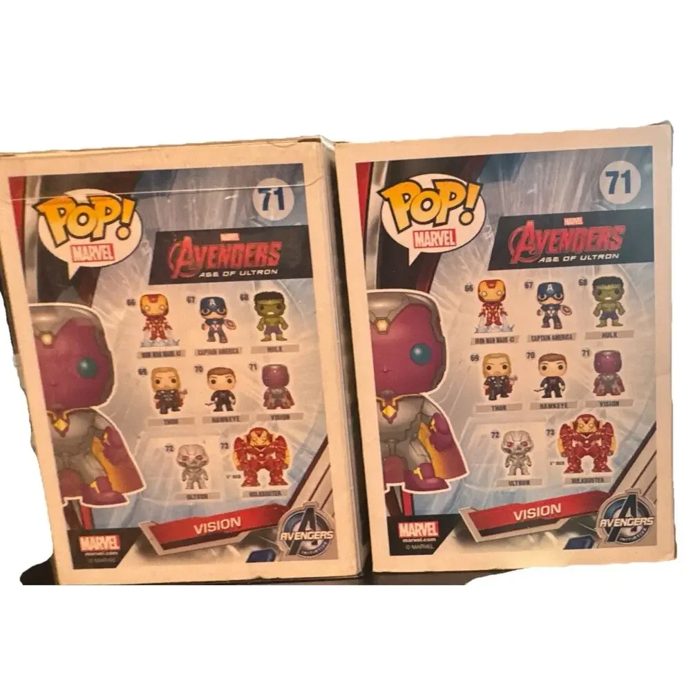 Funko Pop! Marvel Avengers: AoU Vision #71 Target Exclusive & Regular Variant